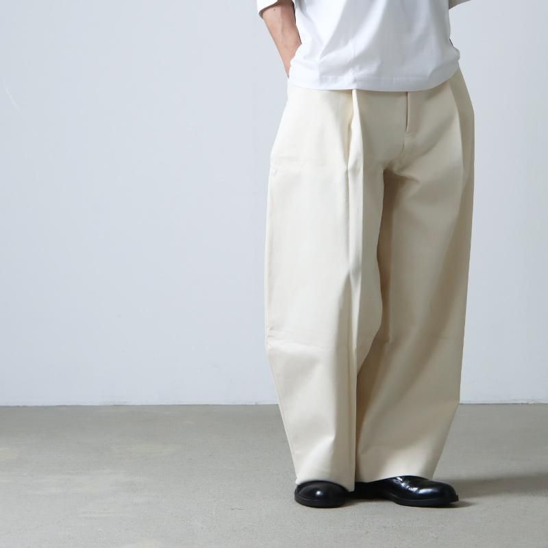 STUDIO NICHOLSON (スタジオニコルソン) SORTE PEACHED COTTON TWILL