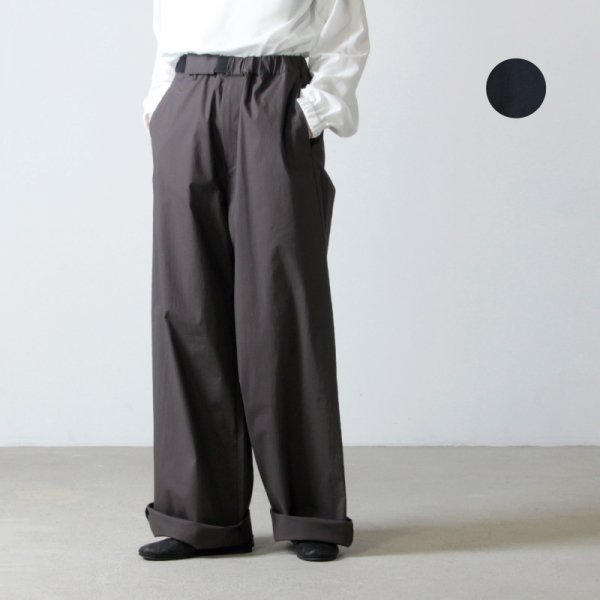 Graphpaper (グラフペーパー) Strech Typewriter Wide Cook Pants
