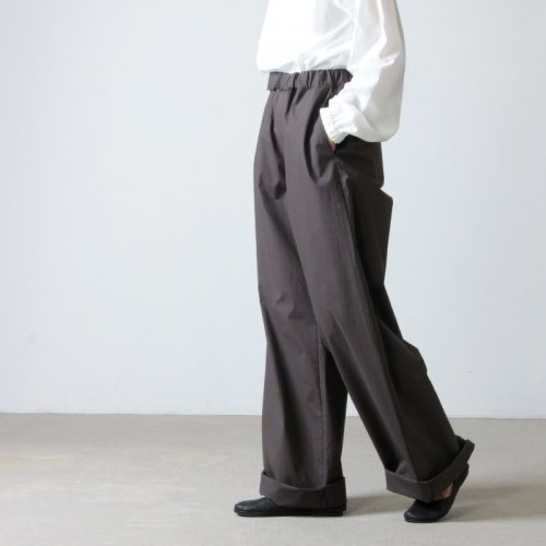 Graphpaper (グラフペーパー) Strech Typewriter Wide Cook Pants