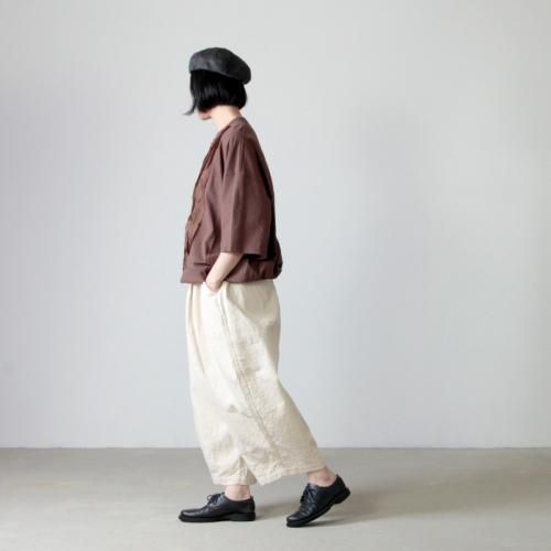 HARVESTY(ハーベスティ)二重織りツイルコットンサーカスサロペット