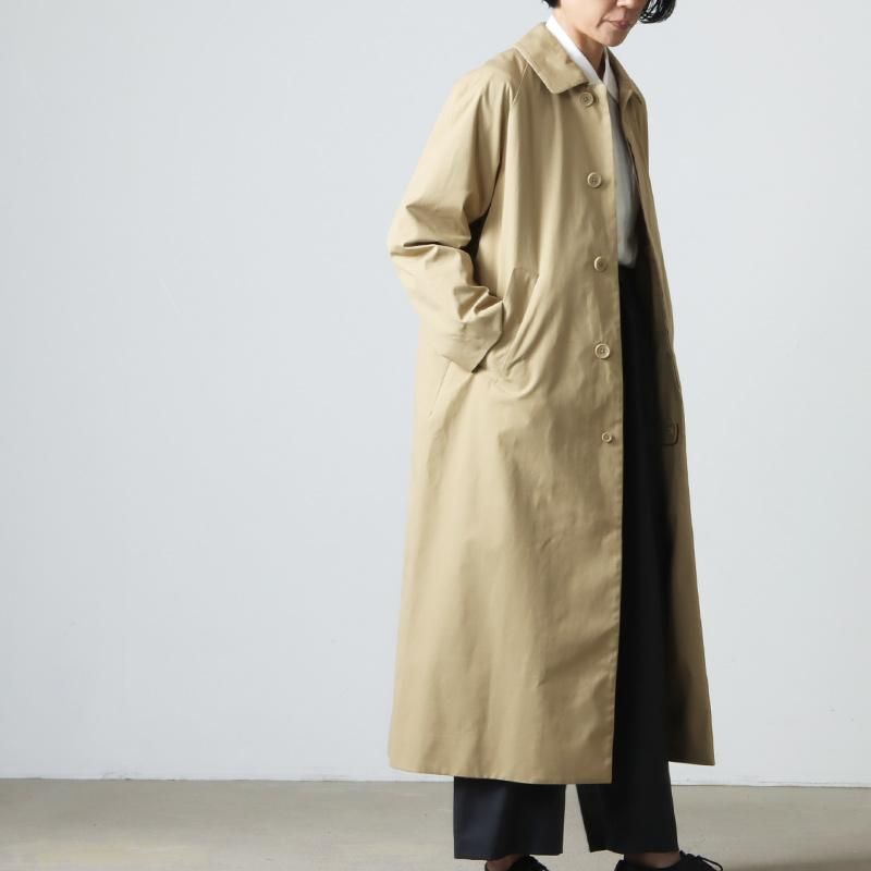 YAECA (ヤエカ) SOUTIEN COLLAR COAT LONG / ステンカラーコートロング