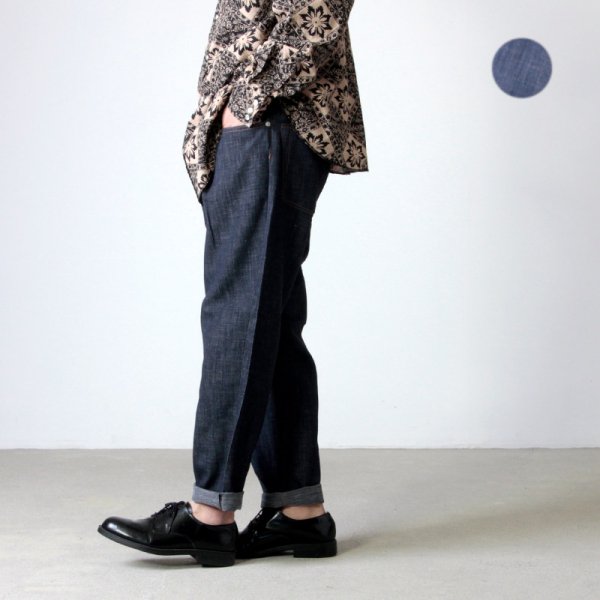 WELLDER (ウェルダー) Single Reversed & Five-Pockets Tapered Trousers