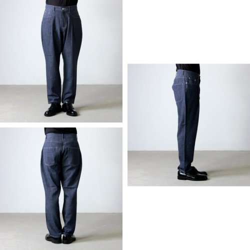 WELLDER (ウェルダー) Single Reversed & Five-Pockets Tapered Trousers