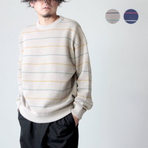 WELLDER (ウェルダー) Layered Sleeves Crewneck / レイヤードスリーブ