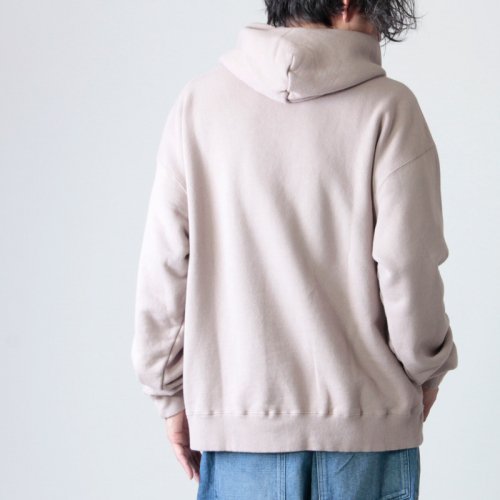 crepuscule (クレプスキュール) garment dye sweat hoodie 