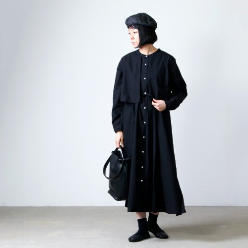 kelen (ケレン) Layered Shirt Dress Focy / レイヤードシャツドレス