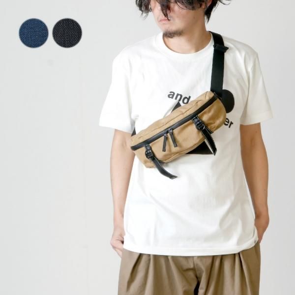 and Wander アンドワンダー　ウエストバッグ and wander sil waist bag / アンドワンダー シル ウェスト
