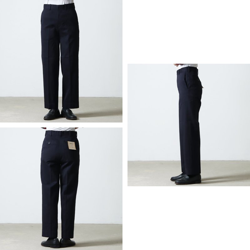 YAECA | ヤエカ DENIM PANTS CREASED #INDIGO - スラックス