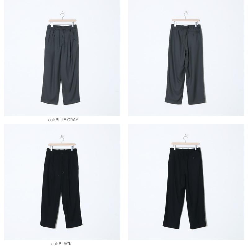 MARKAWARE (マーカウェア) DOUBLE PLEATED EASY TROUSERS