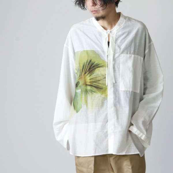 ANEI (アーネイ) OPEN NECK TUNIC FLO / オープンネック