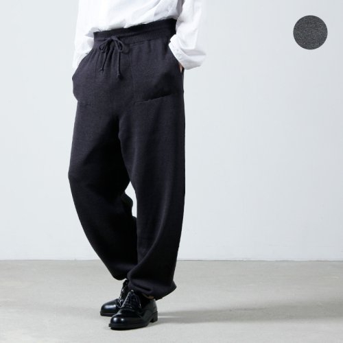 crepuscule (クレプスキュール) Wholegarment Knit Pants / ホールガーメントニットパンツ
