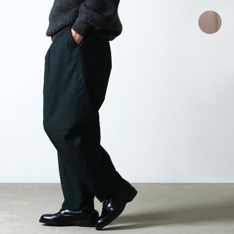 roundabout (ラウンダバウト) Double Canvas Deep Tuck Pants / ダブル