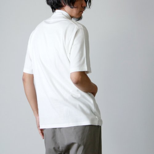 ANATOMICA (アナトミカ) MOCK NECK TEE S/S SOLID For Men / モック 