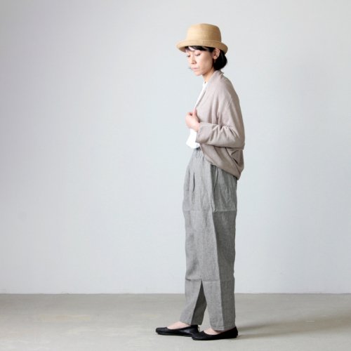 evameva (エヴァムエヴァ) linen cupro bolero / リネンキュプラボレロ