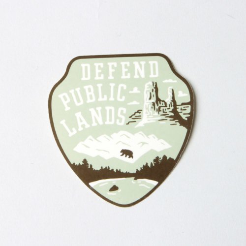PATAGONIA (ѥ˥) Defend Public Lands Sticker / ǥեɥѥ֥å󥺥ƥå