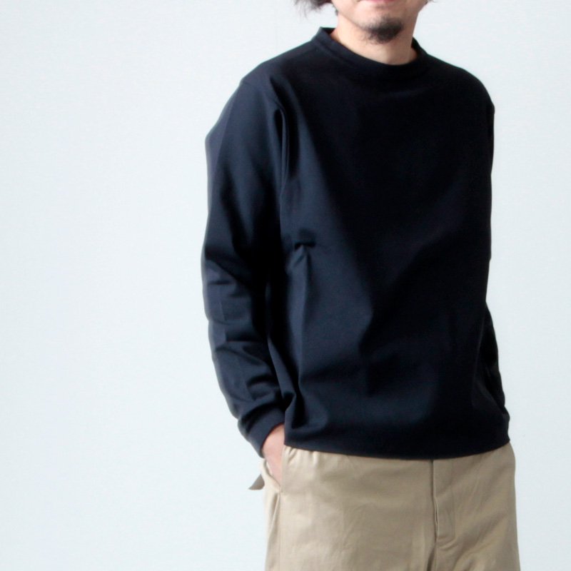 YAECA (ヤエカ) MOCK RODDY CREW NECK / モックロディ クルーネック