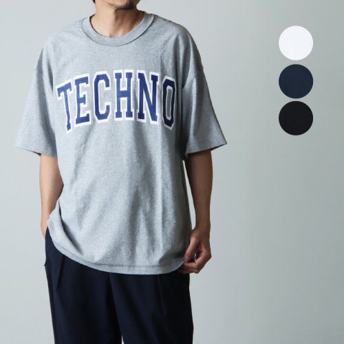 is-ness (イズネス) ISNESS MUSIC TECHNO T-SHIRT / テクノTシャツ