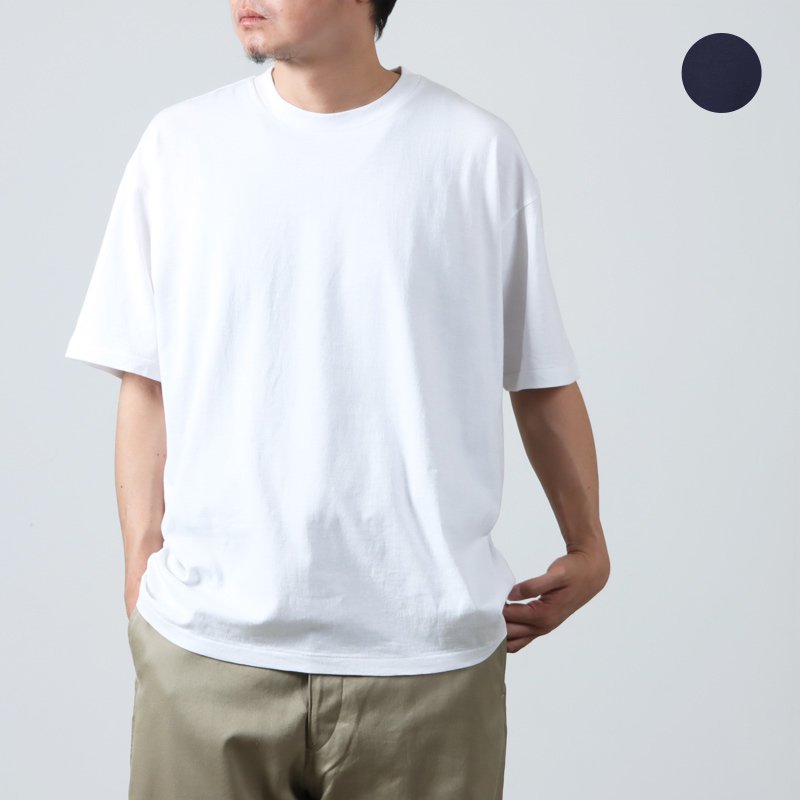 買物 COMOLI 空紡天竺半袖Tシャツ size3 タグ有 blog 