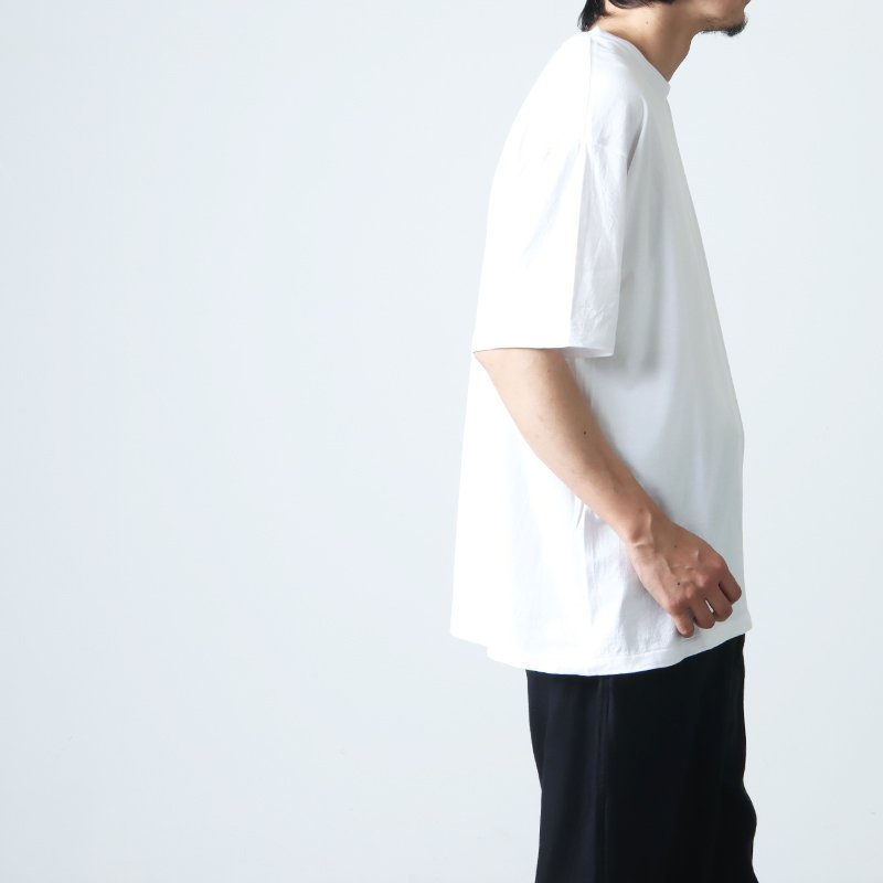 【タグ付き未使用品】 COMOLI コモリ 空紡天竺半袖Tシャツ