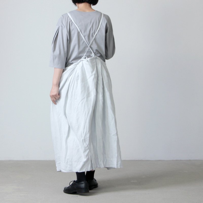 Veritecoeur Hemp suspender skirt - ロングワンピース