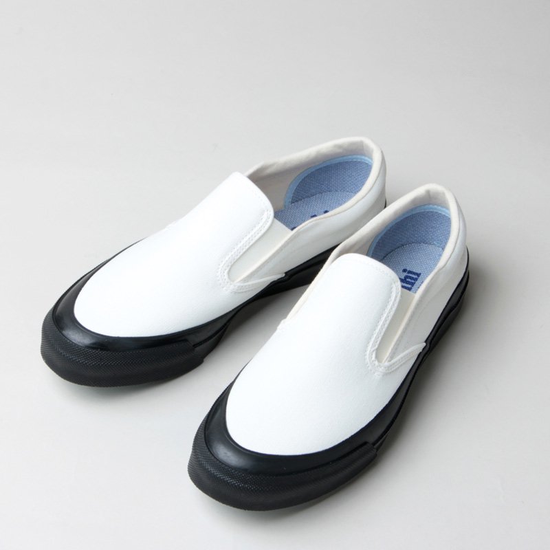 ASAHI (アサヒ) ASAHI DECK SLIP-ON WOMEN - MONOCHROME / アサヒ 