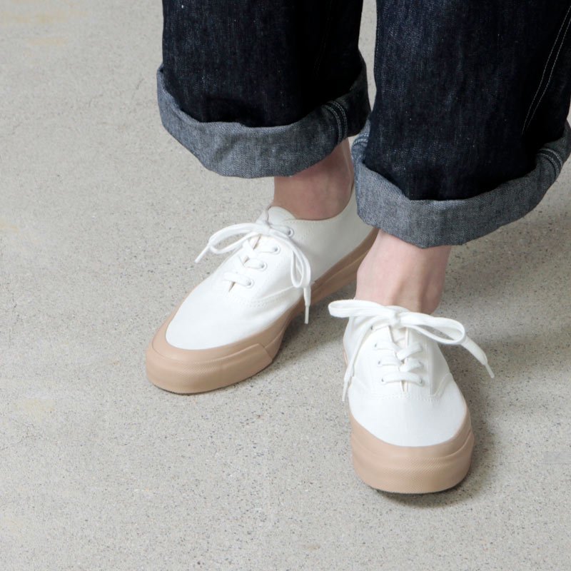 ASAHI (アサヒ) ASAHI DECK WOMEN - WHITE / BEIGE / アサヒデッキ