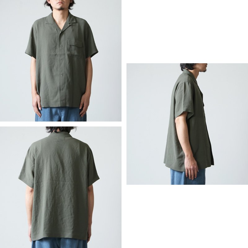 snow peak (スノーピーク) Quick Dry Crepe Weave Soft Shirt / クイックドライ クレープ ソフト シャツ