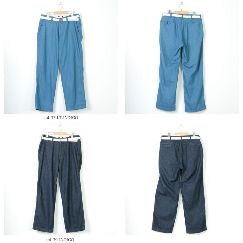 MASTER & Co. (マスターアンドコー) ONE WASHED DENIM PANTS