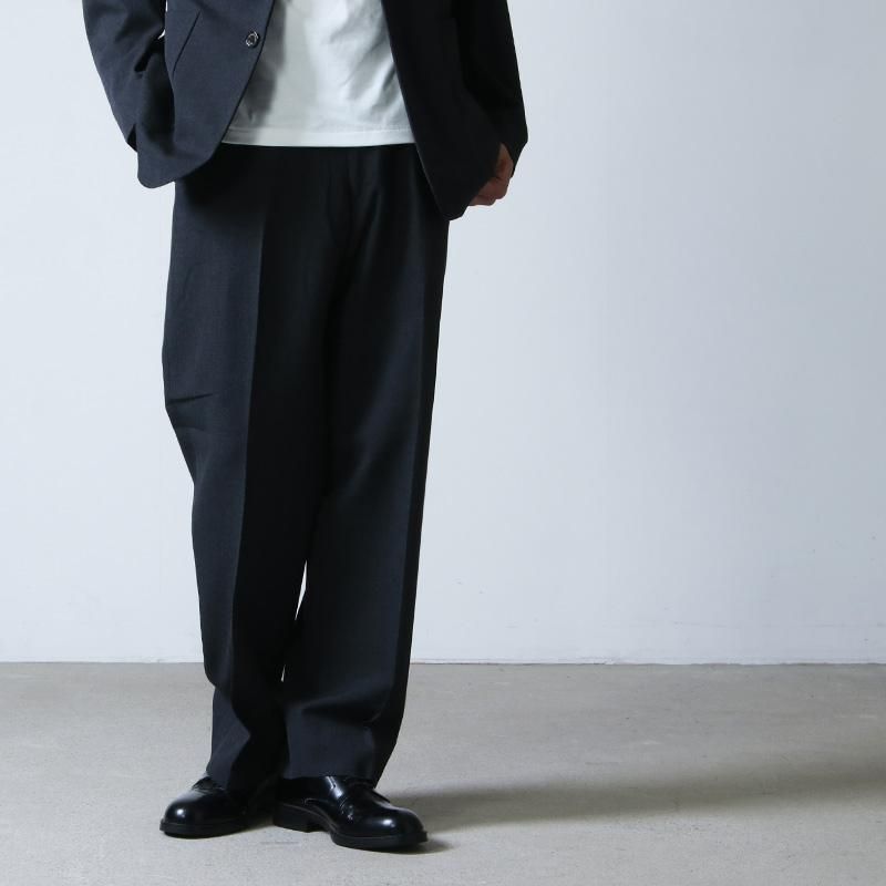 MARKAWARE (マーカウェア) FLAT FRONT TROUSERS / フラットフロントトラウザース