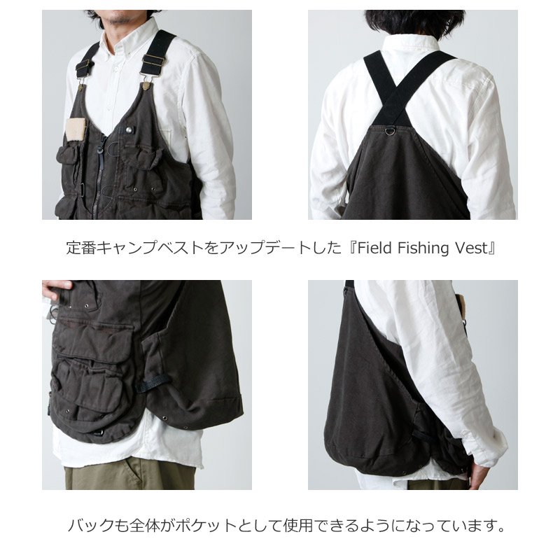 snow peak (スノーピーク) Field Fishing Vest / フィールド