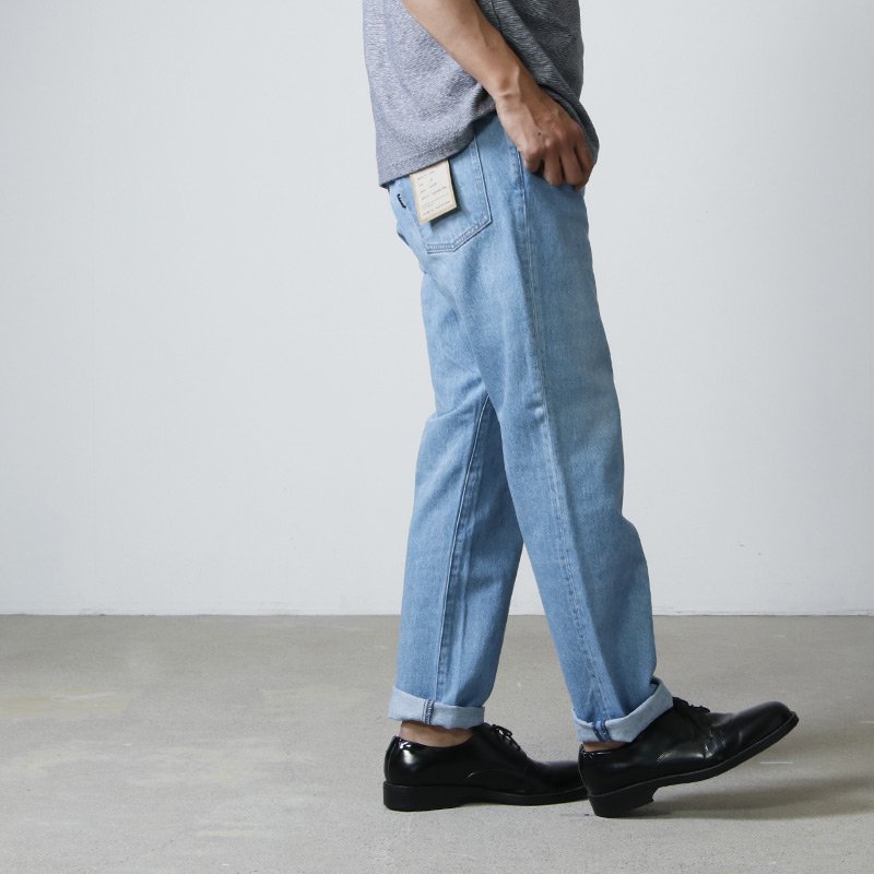 YAECA (ヤエカ) 1-13U DENIM PANTS PIPED STEM / デニムパンツ