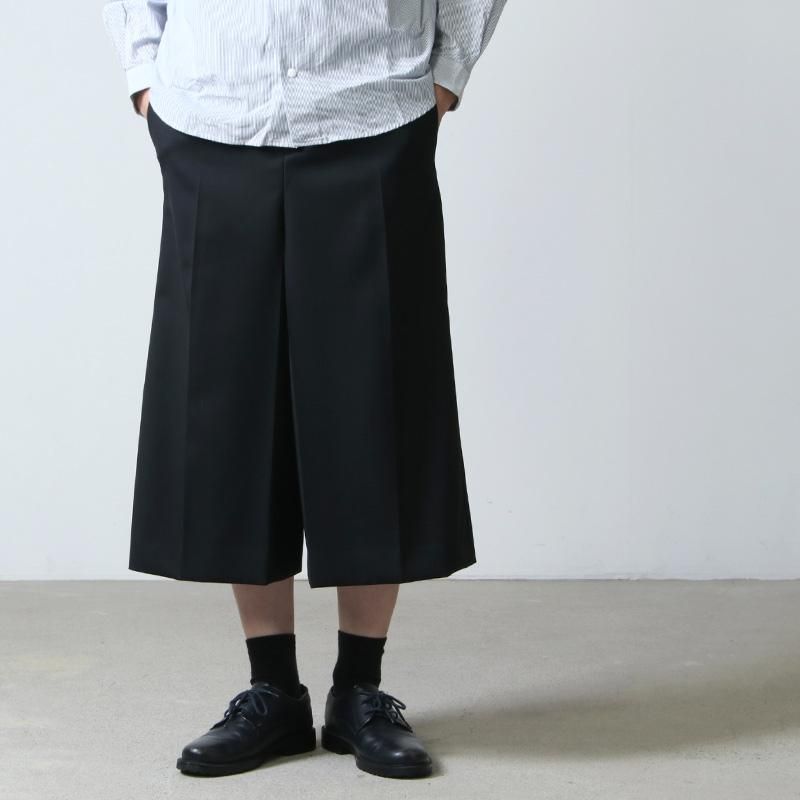 beautiful people (ビューティフルピープル) wool gabardin culotte