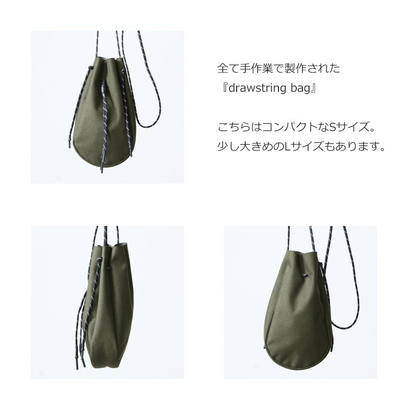 吉岡衣料店 (ヨシオカイリョウテン) Drawstringbag -S- / ショルダーバッグ