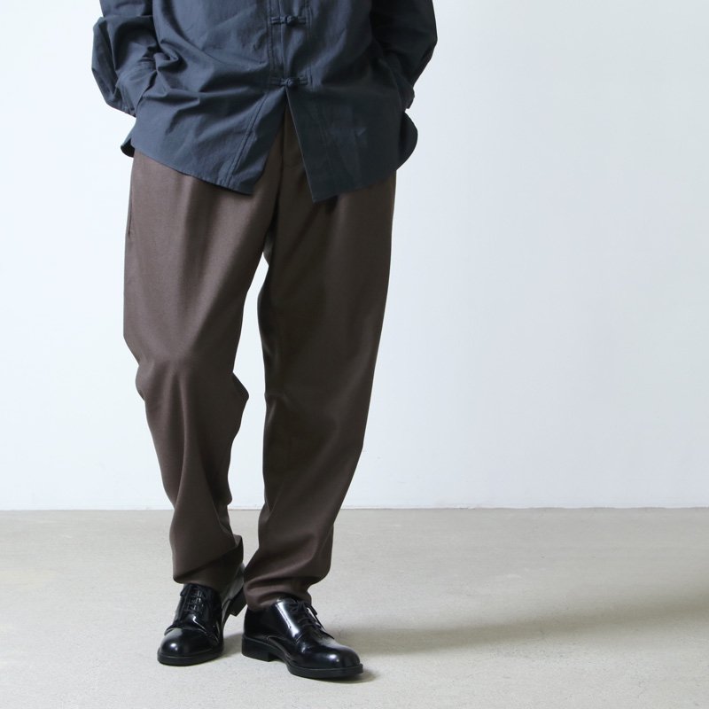 08sircus (ゼロエイトサーカス) Cashmere wool pants / カシミアウール パンツ