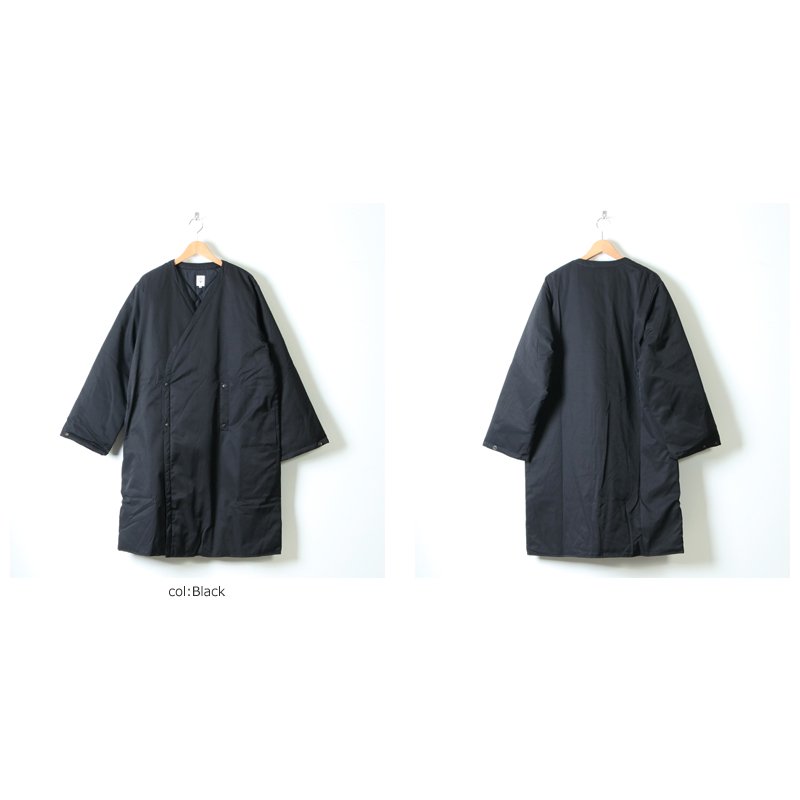 South2 West8 (サウスツーウエストエイト) V Neck Down Coat - C/Pe Twill / Vネックダウンコート