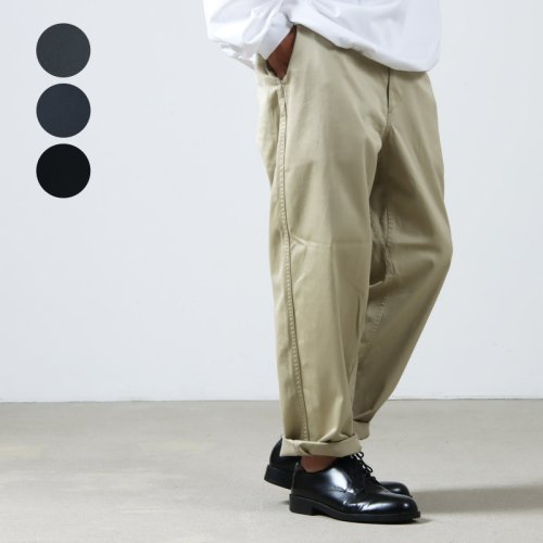 THE NORTH FACE PURPLE LABEL (ザ ノースフェイス パープルレーベル) Stretch Twill Wide Tapered Pants