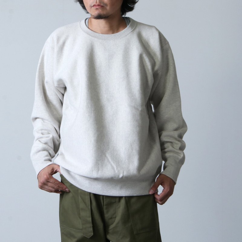 A VONTADE (ア ボンタージ) Reverse Crew Sweat L/S / リバースクルー