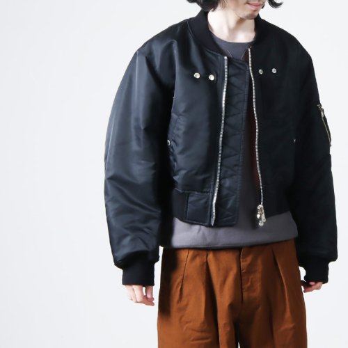 TAKAHIROMIYASHITATheSoloist. (ҥߥ䥷) two-way cropped bomber jacket / ġåץɥܥС㥱å