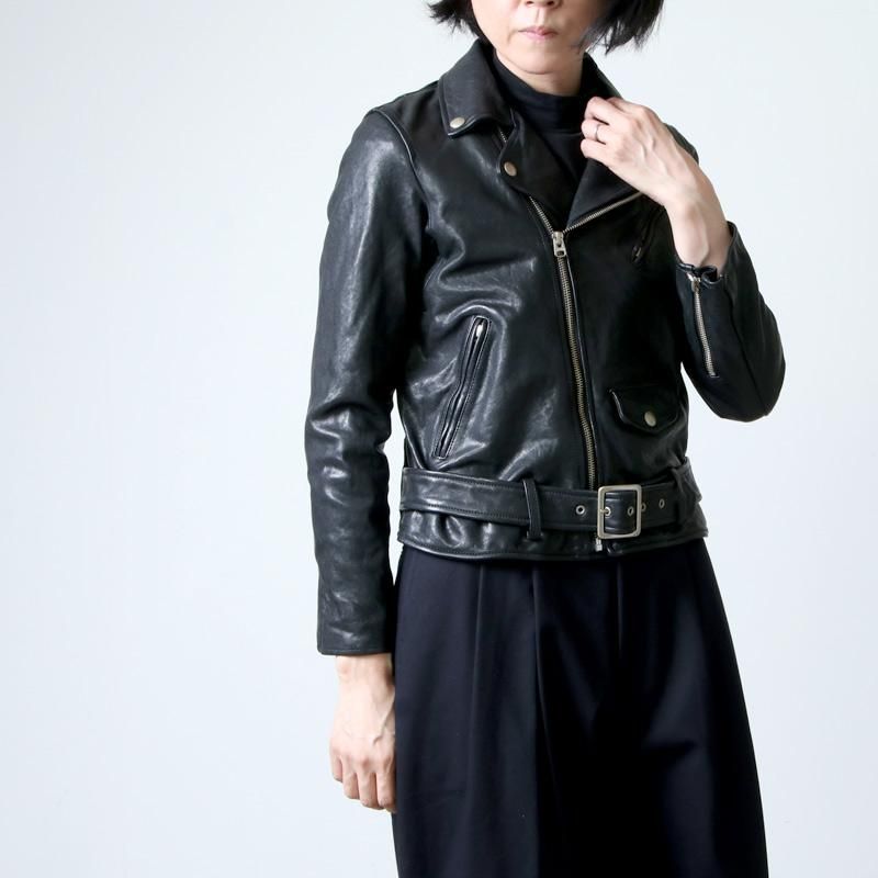 beautiful people (ビューティフルピープル) shrink leather riders jacket / シュリンクレザーライダース ジャケット