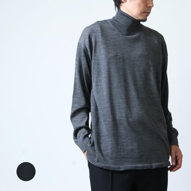 08sircus (ゼロエイトサーカス) 2way neck layered sweater / 2way 