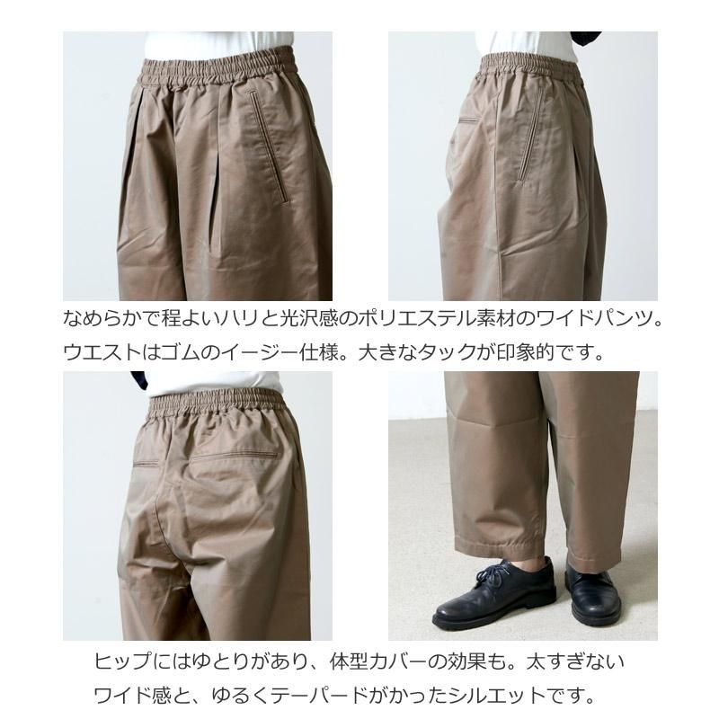 Commencement (コメンスメント) T/C wide pants / ワイドパンツ