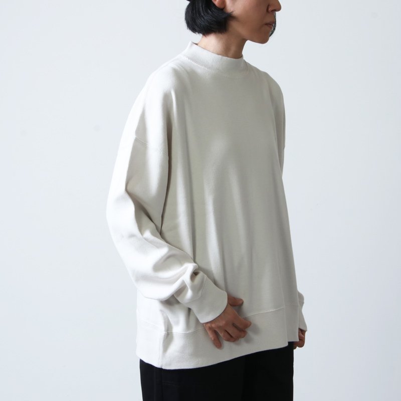 LENO (リノ) MOCK NECK LONG T-SHIRT / モックネックロングティーシャツ