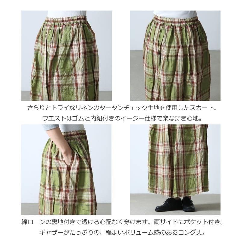 ICHI Antiquites (イチアンティークス) リネンタータンチェック