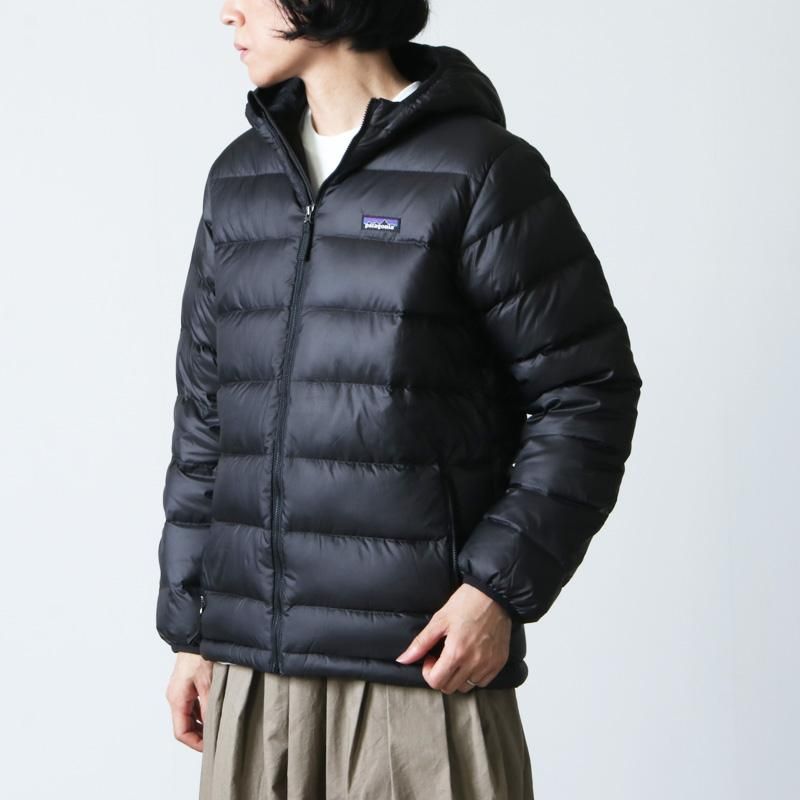 patagonia キッズM 140cm ハイロフトダウンフーディ パタゴニア