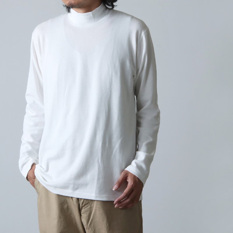 ANATOMICA (アナトミカ) MOCK NECK TEE L/S / モックネックティー