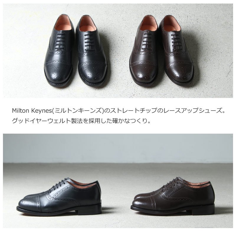 Milton Keynes (ミルトンキーンズ) Cap Toe for women / キャップトゥ