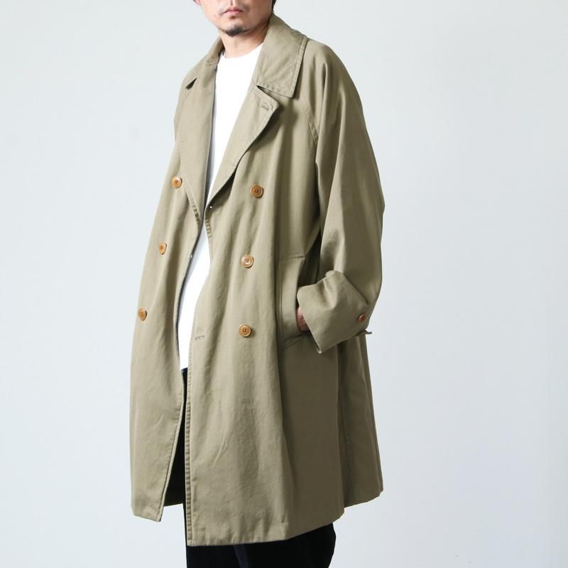 ☆ COMOLI コモリ ダブルブレステッドコート ウール ジャケットサイズ2-