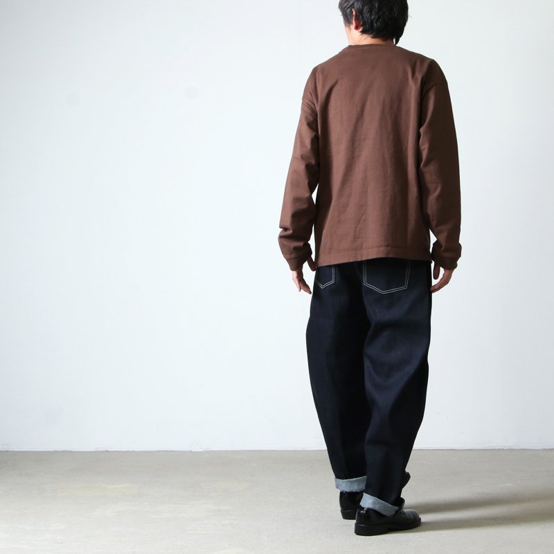 crepuscule (クレプスキュール) L/S pocket t-sh / ロングスリーブポケットTシャツ