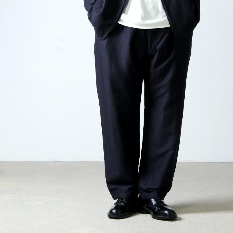 comoli ウールシルクドローストリングパンツ 20AW - www.sorbillomenu.com