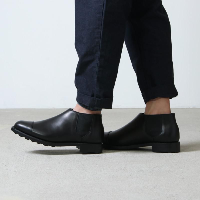 ☆安心の定価販売☆】 foot coacher◇サイドゴアブーツ/US8.5/BLK the 